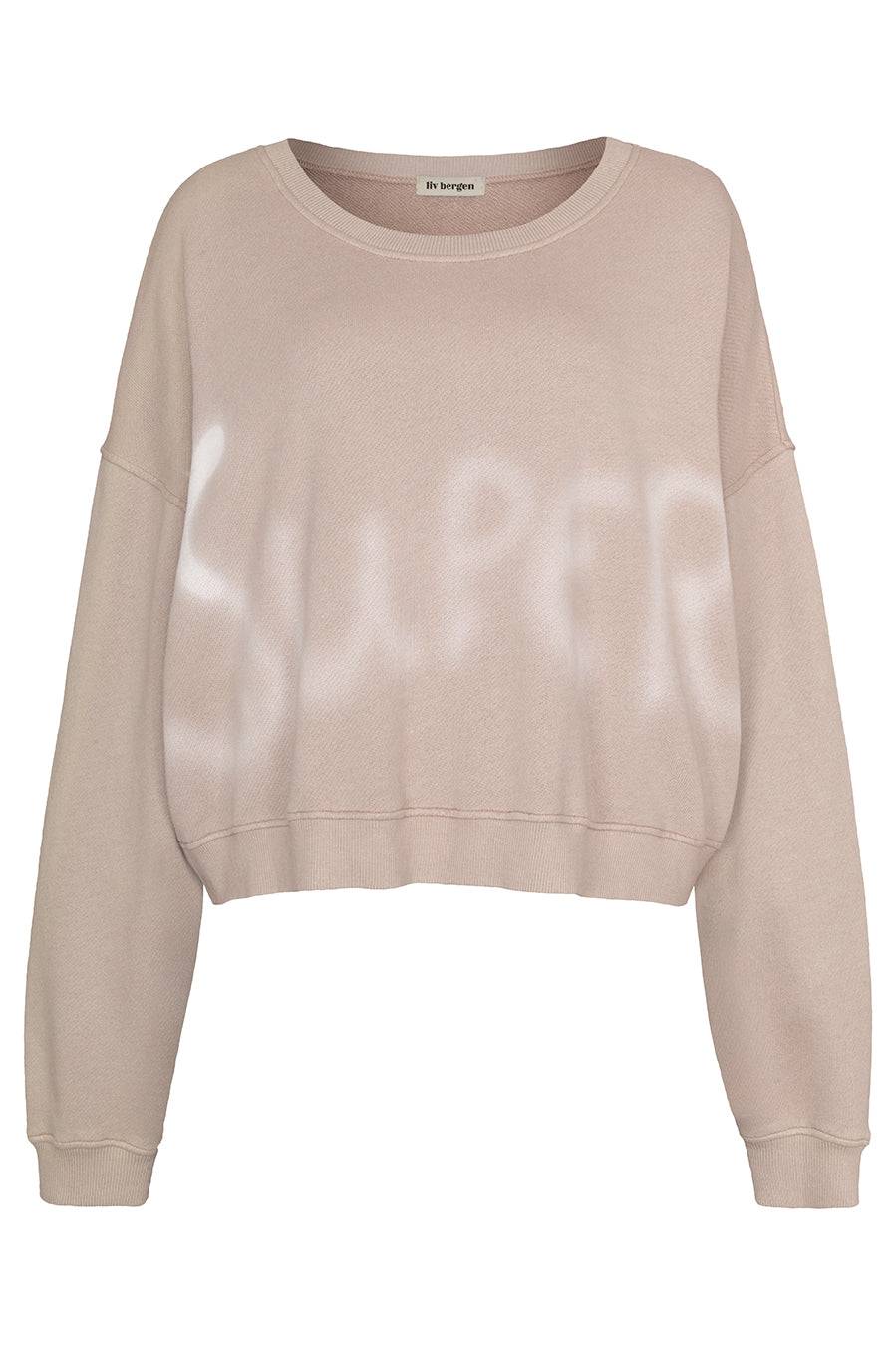Liv Bergen Sweater Bleached in old rose Blitzangebot