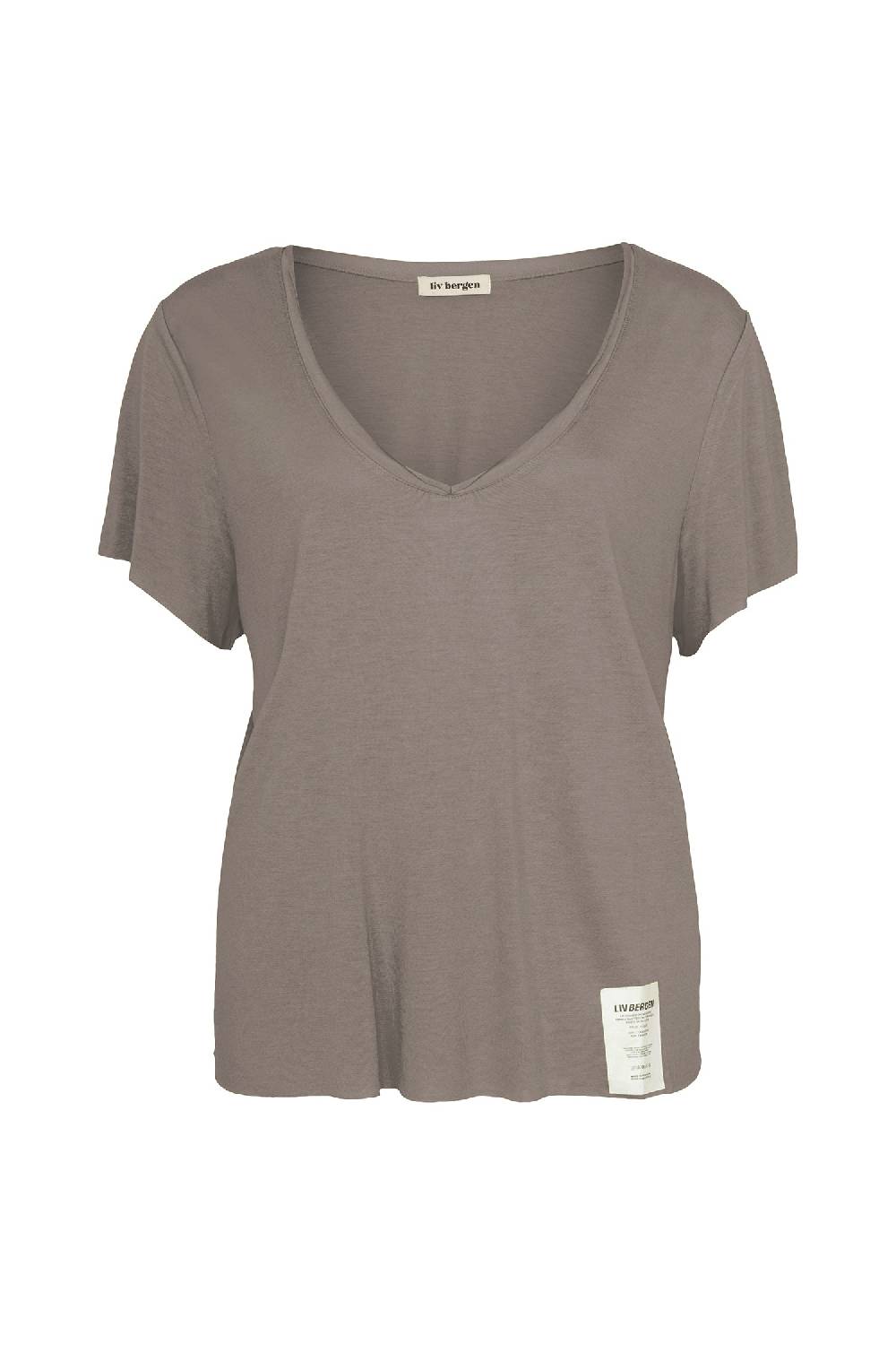 Liv Bergen T-Shirt Vulcano in walnut Blitzangebot