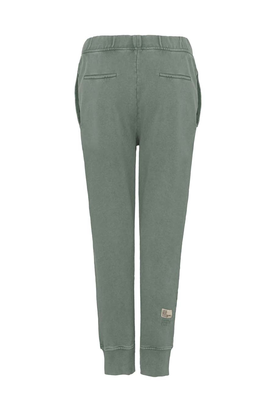 Liv Bergen Hose "100% Organic Cotton" in dusty green Bis zu 65% Rabatt