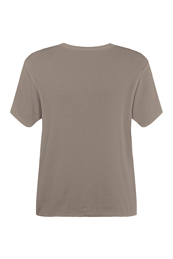 Liv Bergen T-Shirt Basics in falcon Bis zu 55% Rabatt