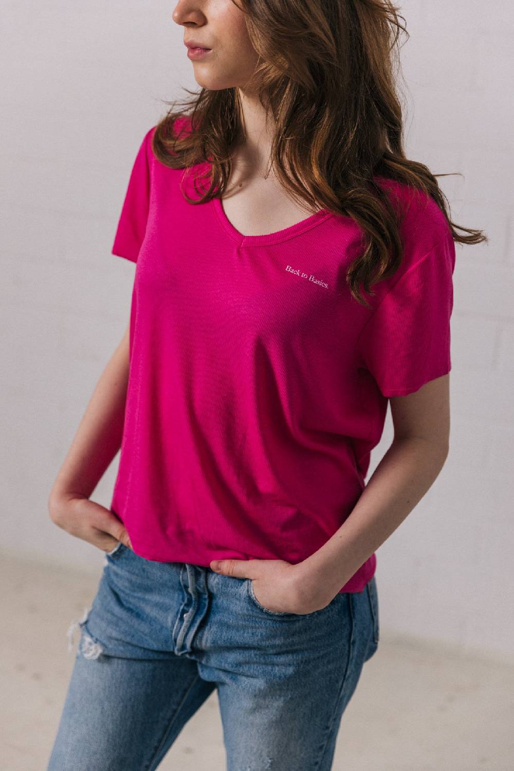 Liv Bergen T-Shirt Basics in falcon Bis zu 55% Rabatt