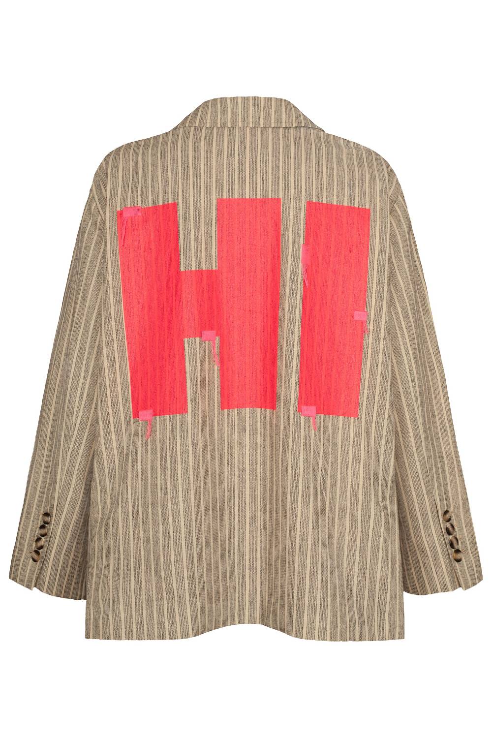Liv Bergen Oversized Blazer HI in stripe Saisonschlussverkauf