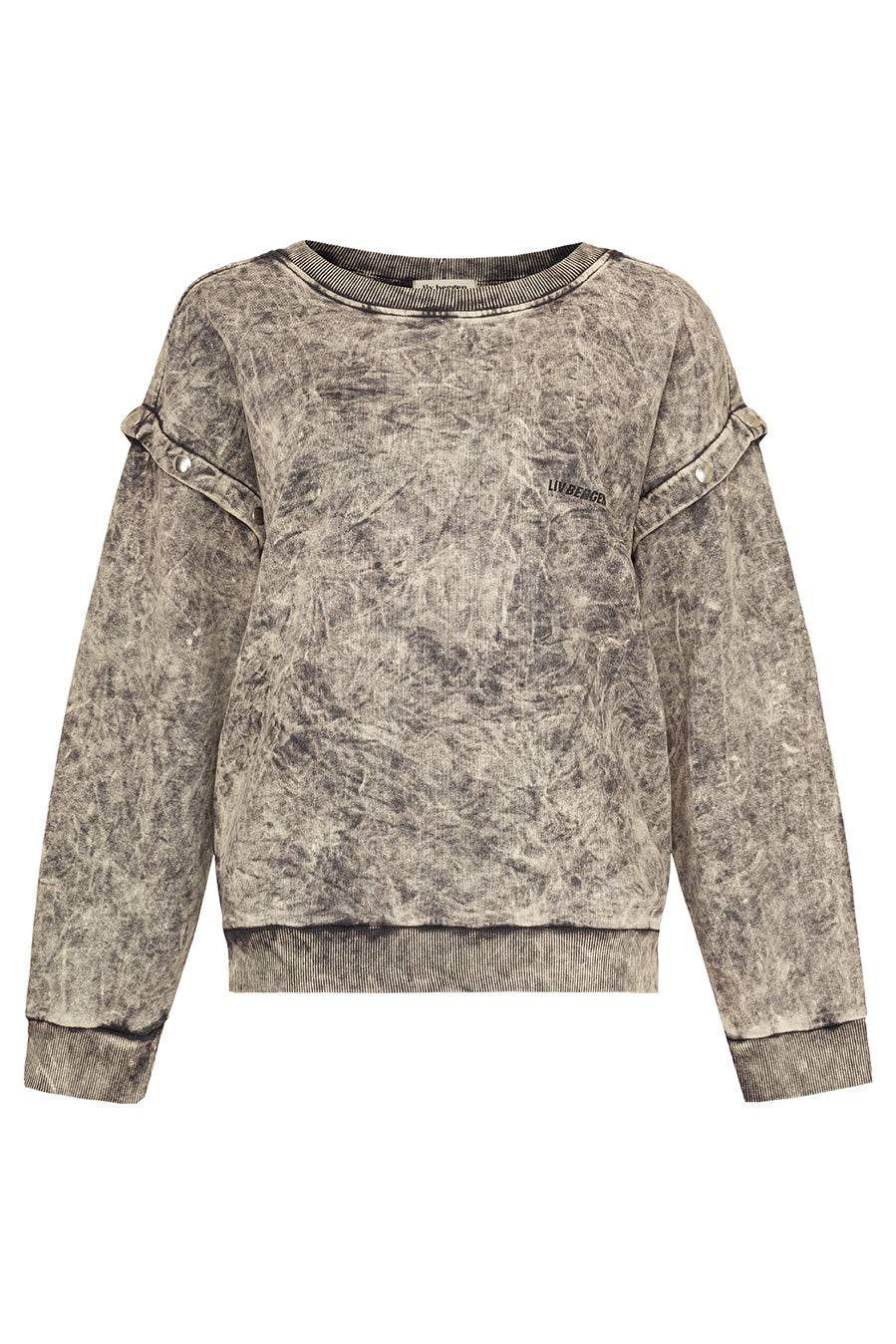 Liv Bergen Sweater Rivets in phantom Neueste Mode