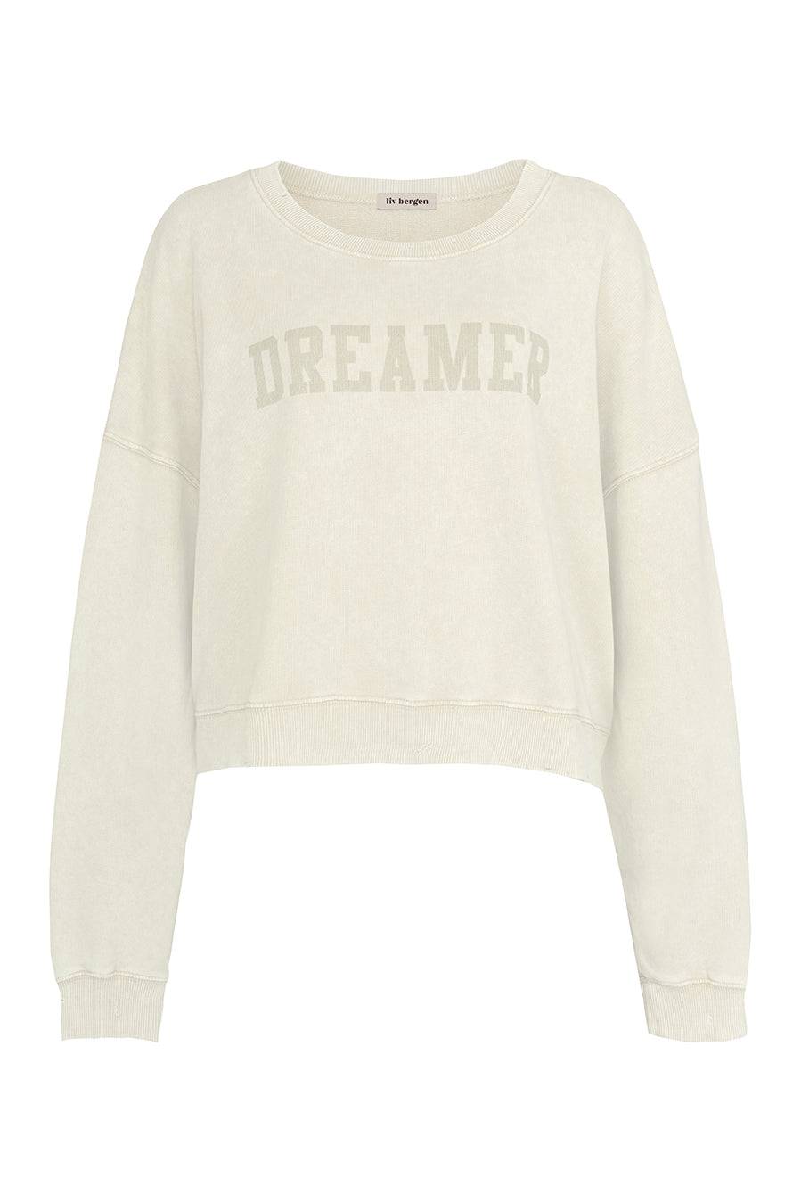 Liv Bergen Sweater DREAMER in ivory Große Rabatte