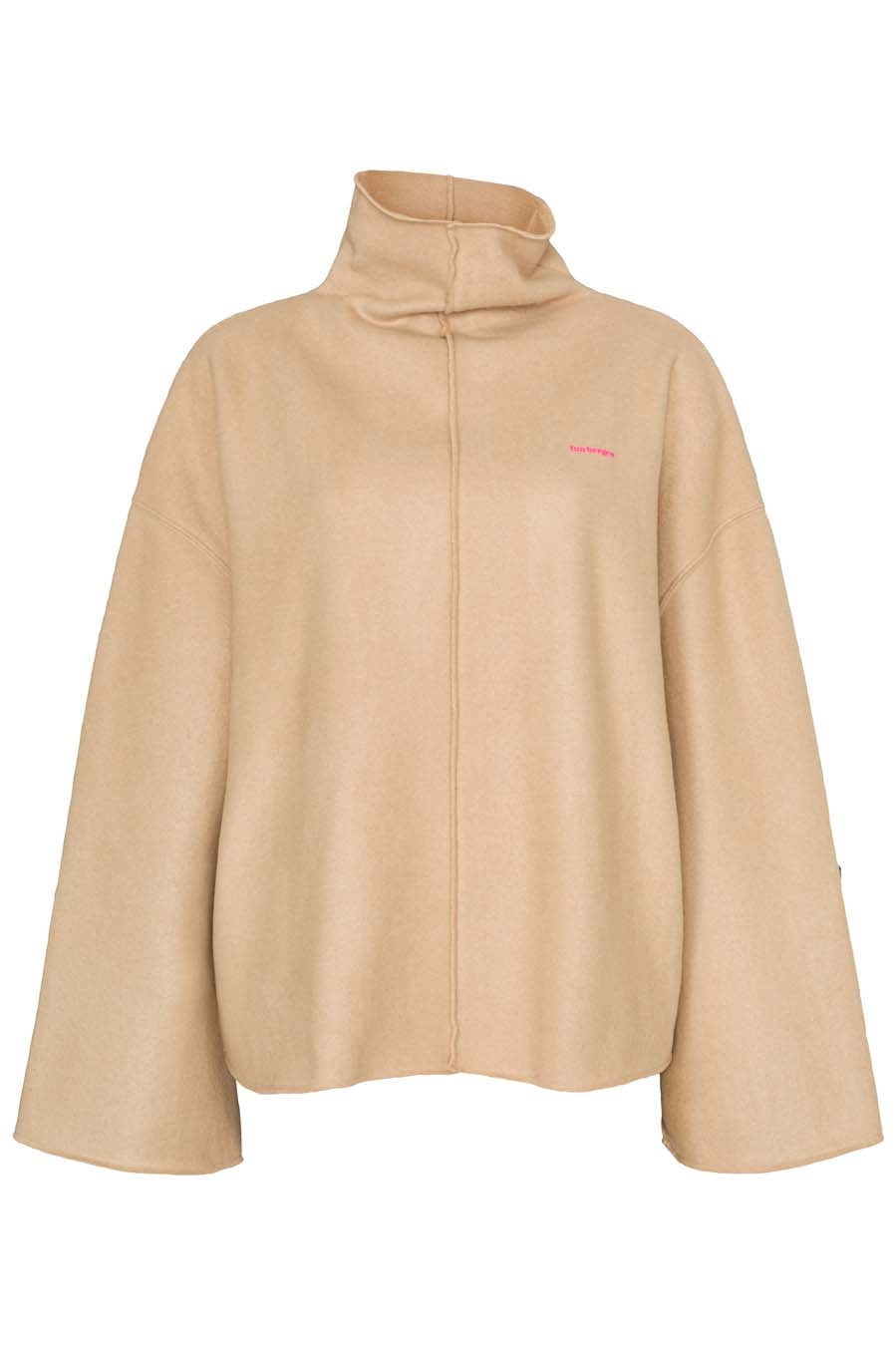 Liv Bergen Sweater cozy in camel Speichern exportieren