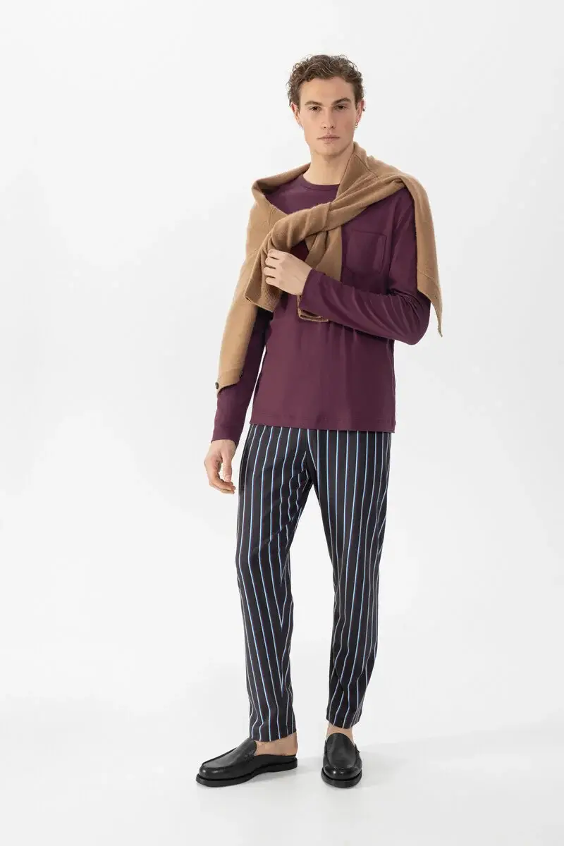 Merxx Anzug lang Serie Contrast Stripe Outlet