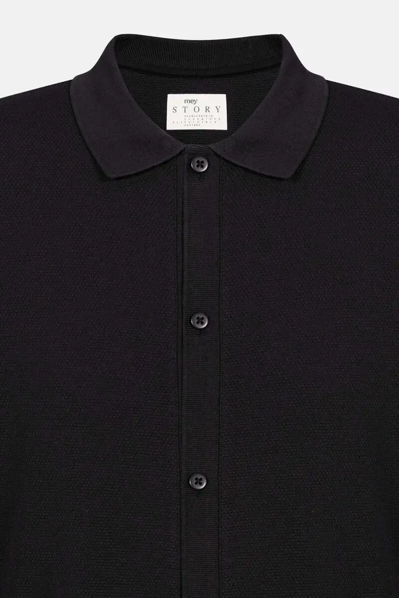 Merxx T-Shirt langarm Serie Maglia Jacquard 2025