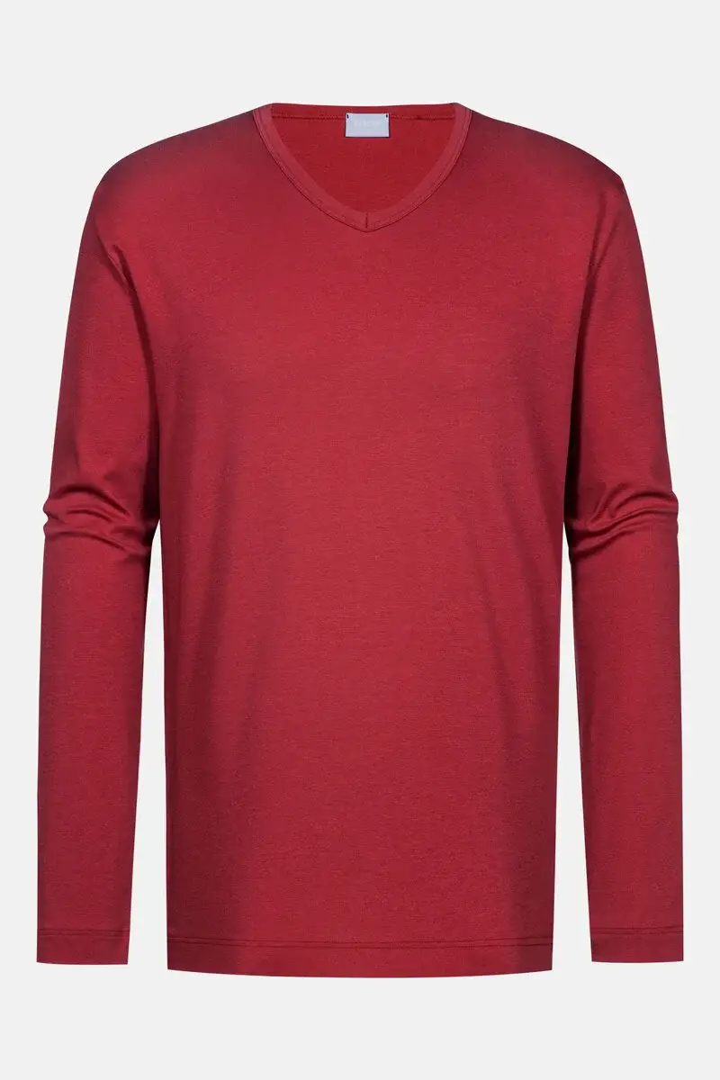 Merxx Langarm-T-Shirt Serie Solid Night Muttertagsangebot