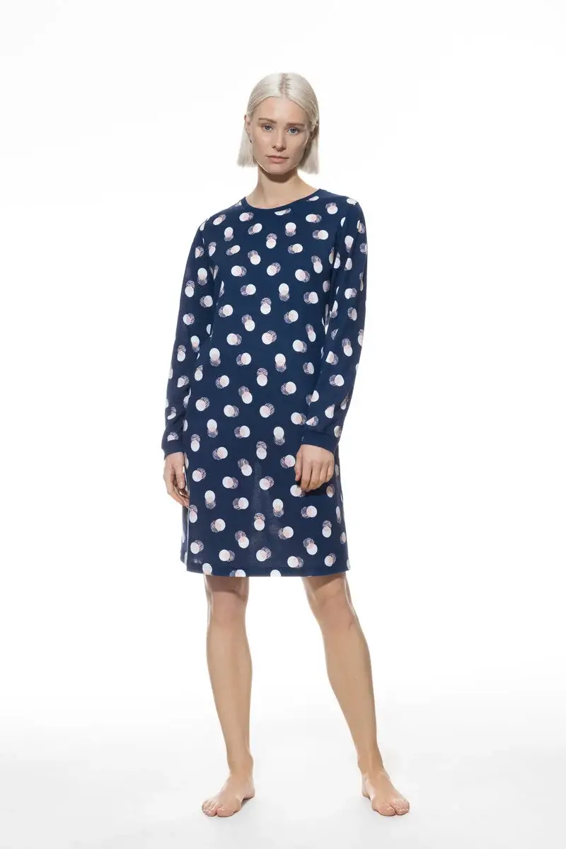 Merxx Nachthemd Serie Scribbled Dots Sonderangebot