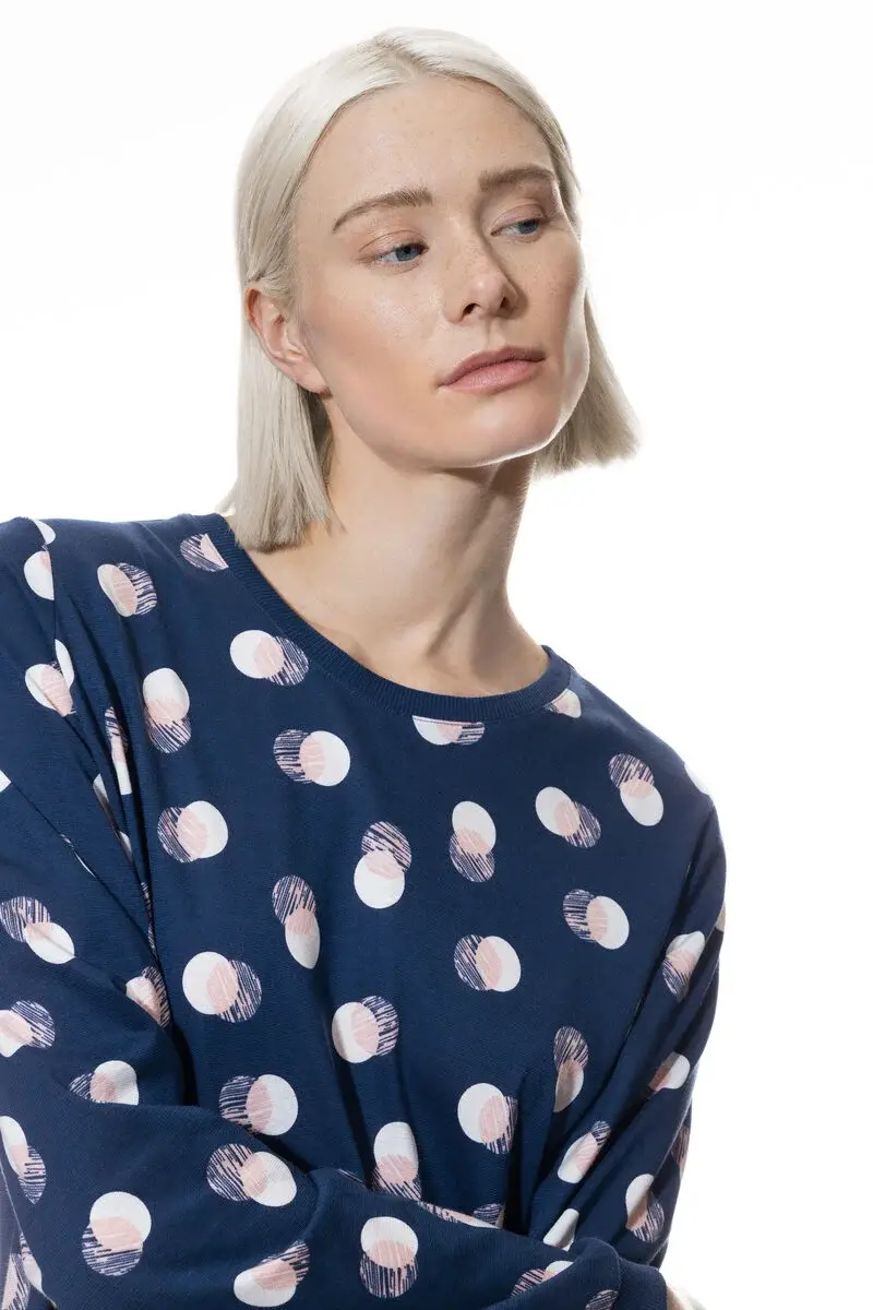 Merxx Nachthemd Serie Scribbled Dots Sonderangebot