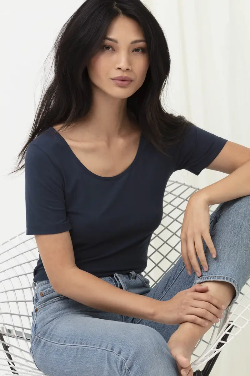 Merxx Shirt kurzarm Serie Cotton Pure Großer Ausverkauf