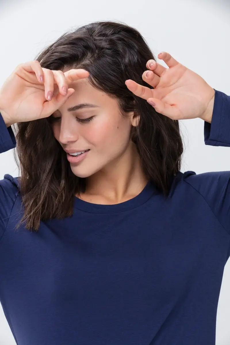 Merxx Shirt langarm Serie Sleepy & Easy Heißer Verkauf