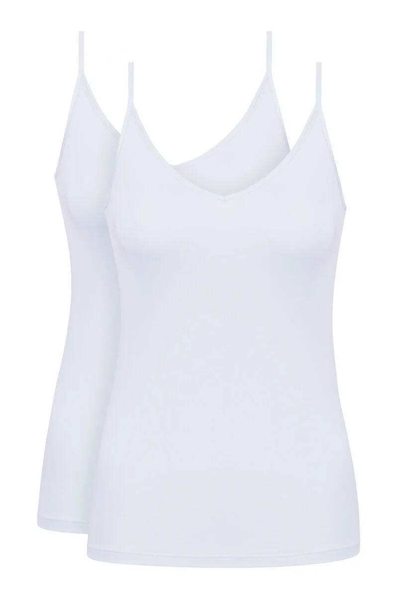Merxx Spaghetti-Top | Doppelpack Serie Pure Sense Sonderangebote
