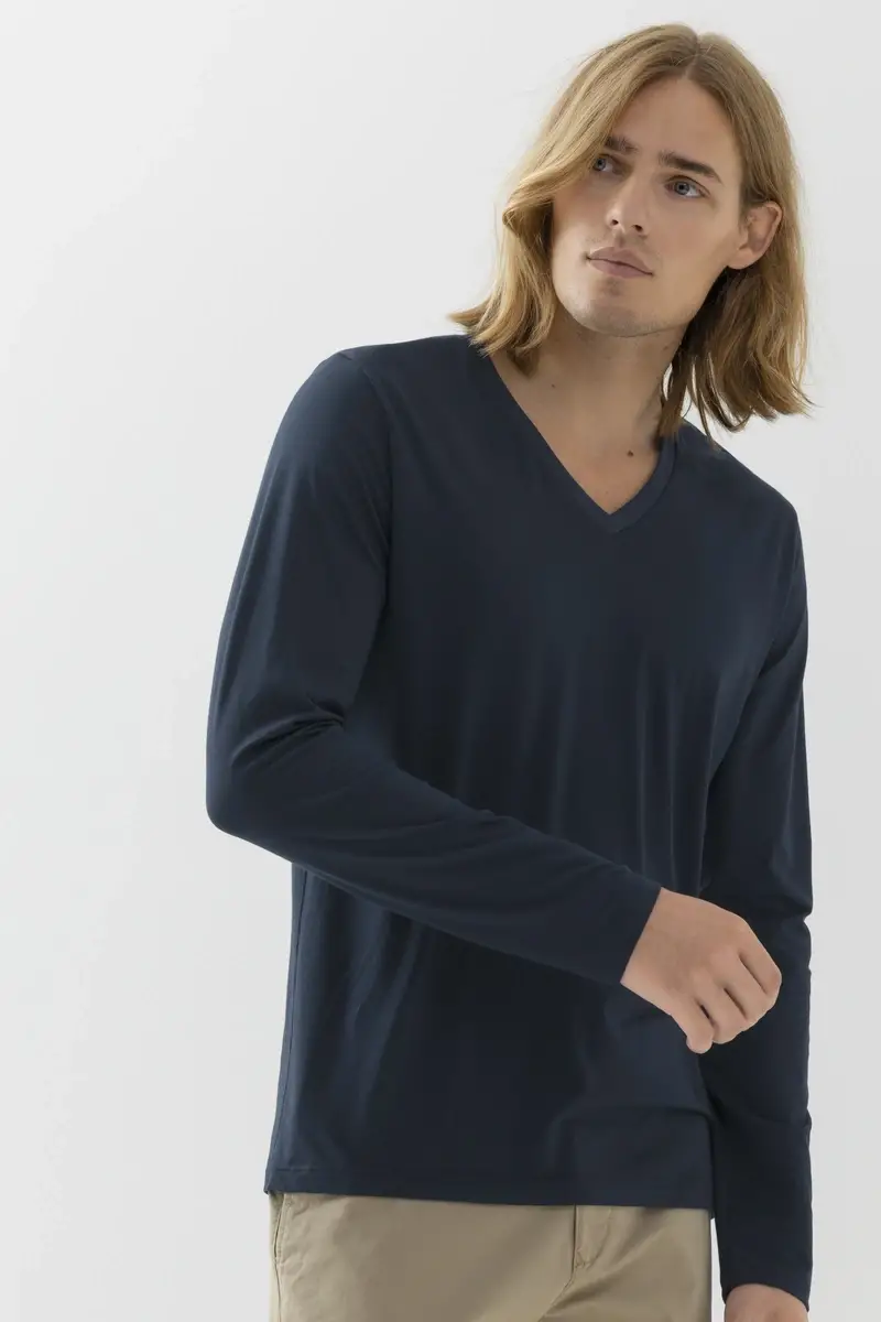 Merxx Langarm-Shirt Dry Cotton Colour