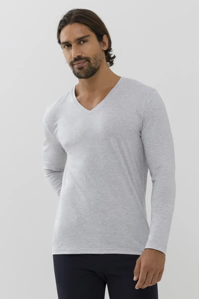 Merxx Langarm-Shirt Dry Cotton Colour