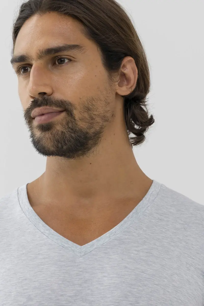 Merxx Langarm-Shirt Dry Cotton Colour Fabrikladen