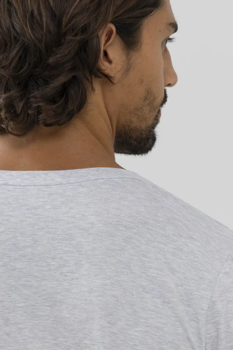 Merxx Langarm-Shirt Dry Cotton Colour Fabrikladen