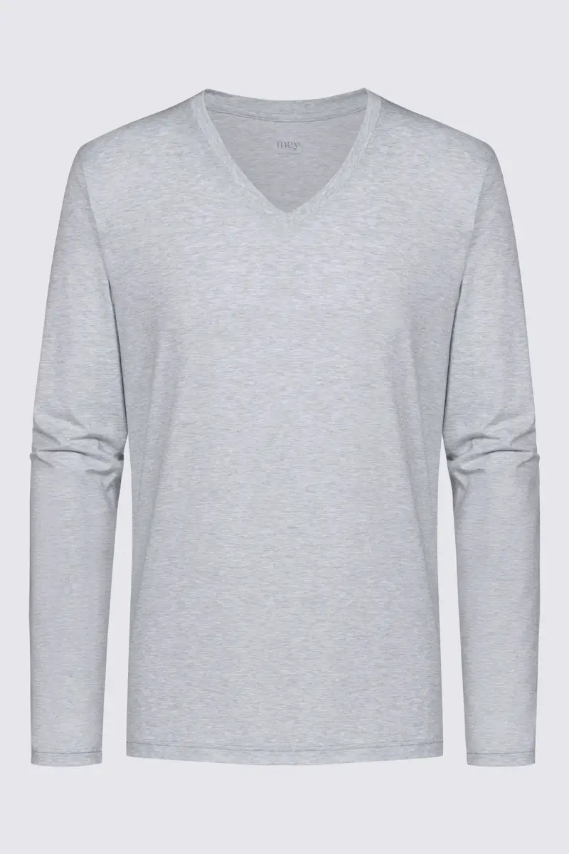 Merxx Langarm-Shirt Dry Cotton Colour Fabrikladen