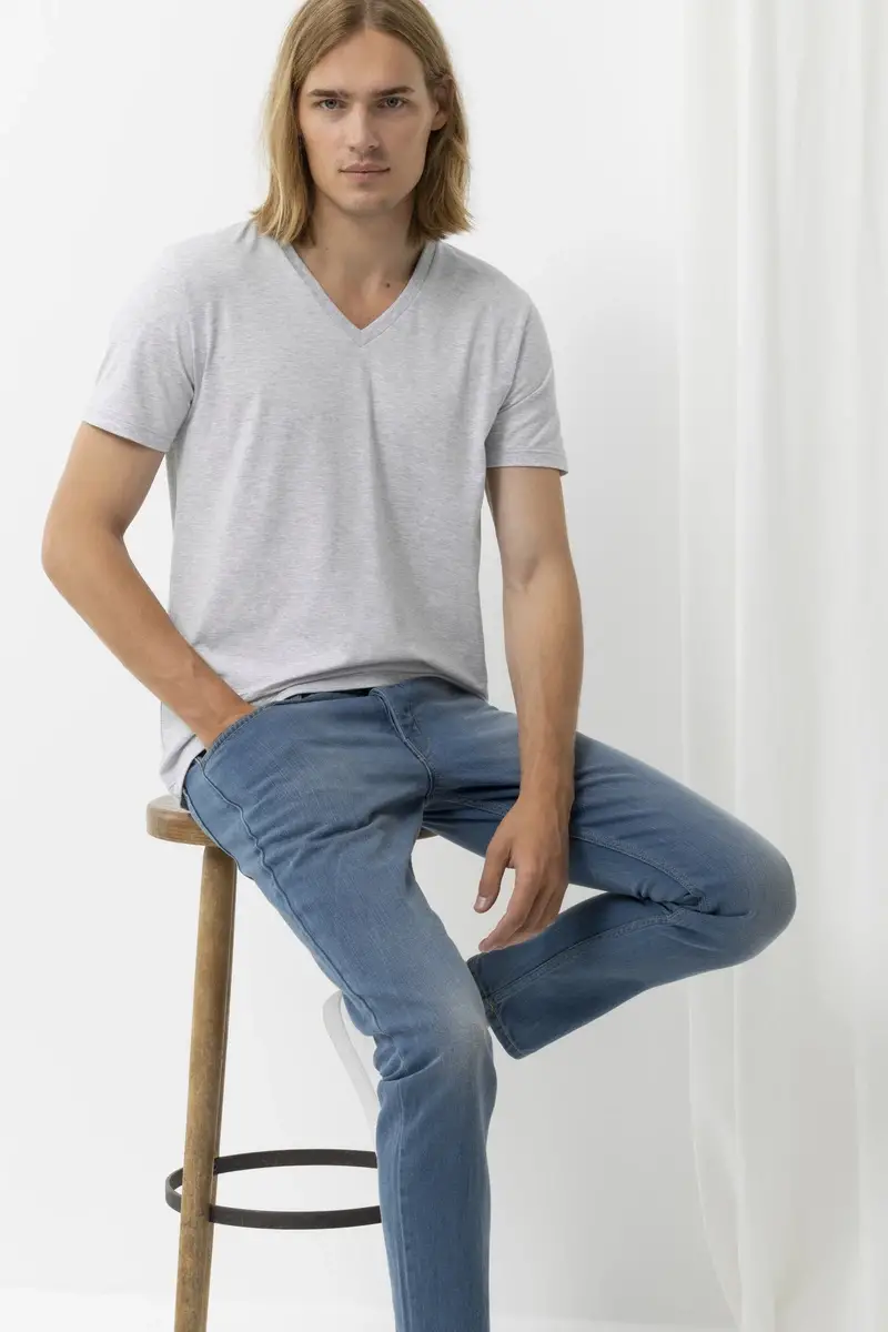 Merxx V-Neck Dry Cotton Colour Hotsell