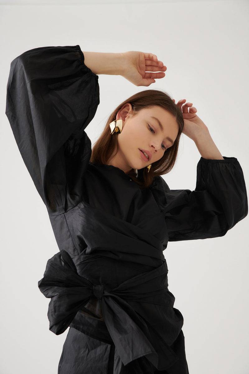 ﻿Mykke Hofmann Cotton Organza Blouse Lyon Nur für heute