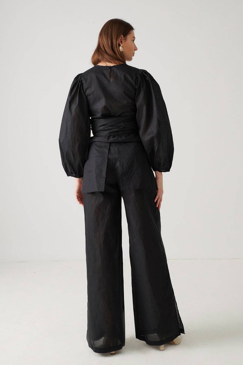 ﻿Mykke Hofmann Cotton Organza Blouse Lyon Nur für heute