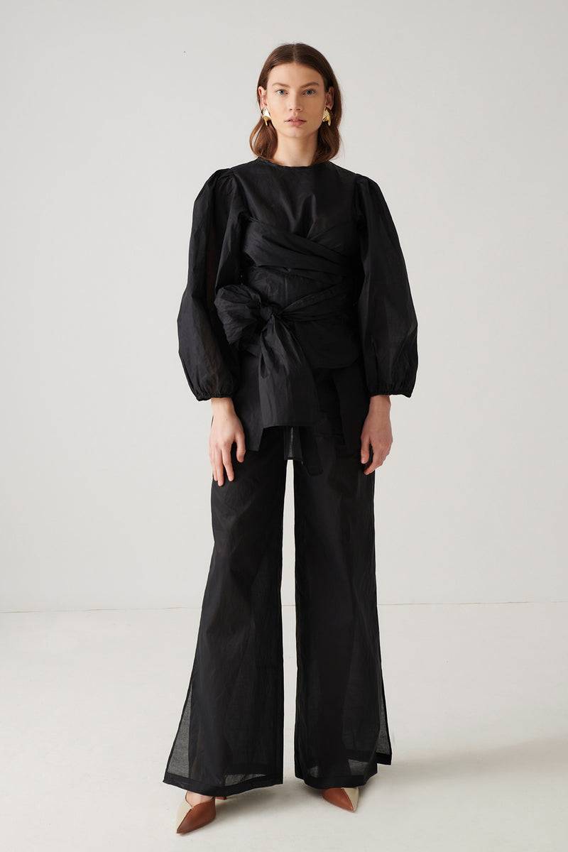 ﻿Mykke Hofmann Cotton Organza Blouse Lyon Nur für heute