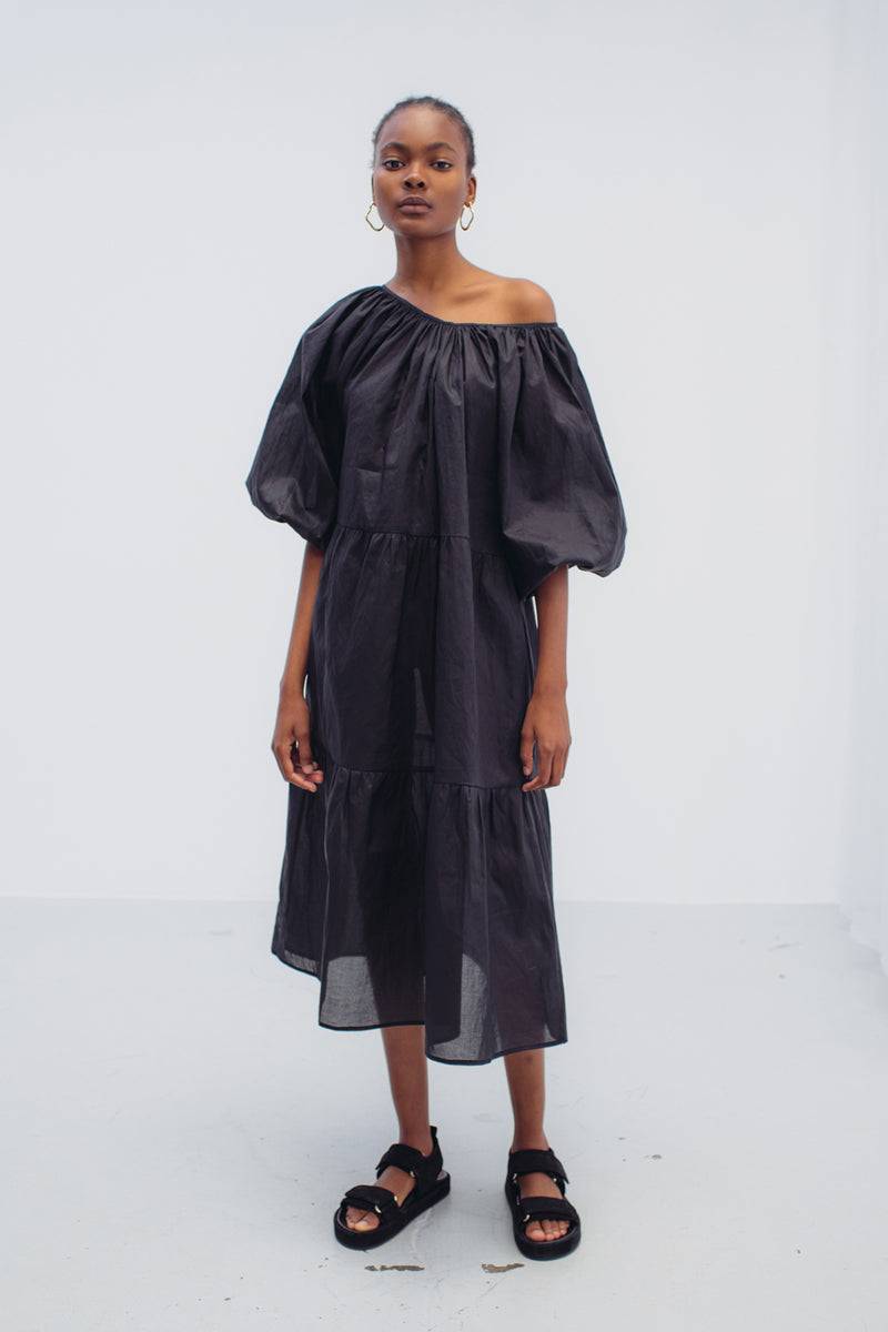 Mykke Hofmann Bio-Baumwoll-Organza-Kleid Konstance Online