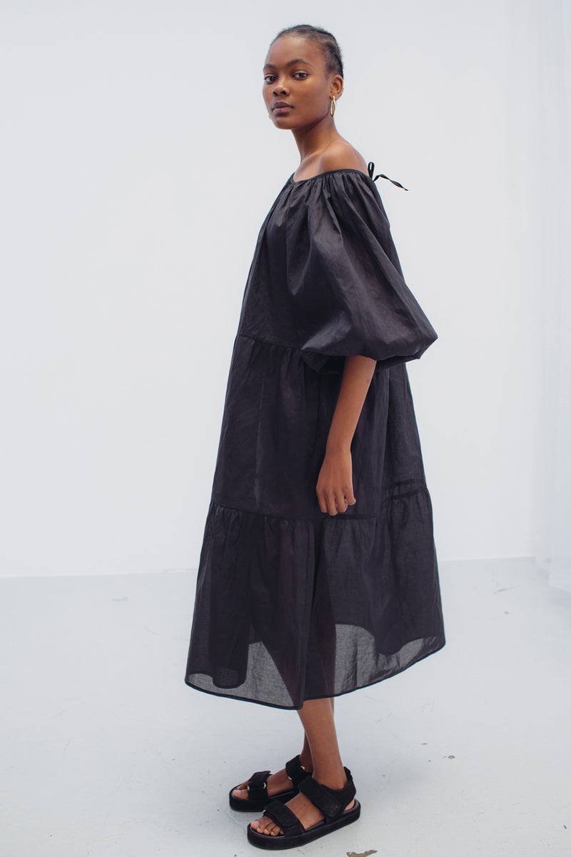 Mykke Hofmann Bio-Baumwoll-Organza-Kleid Konstance Online