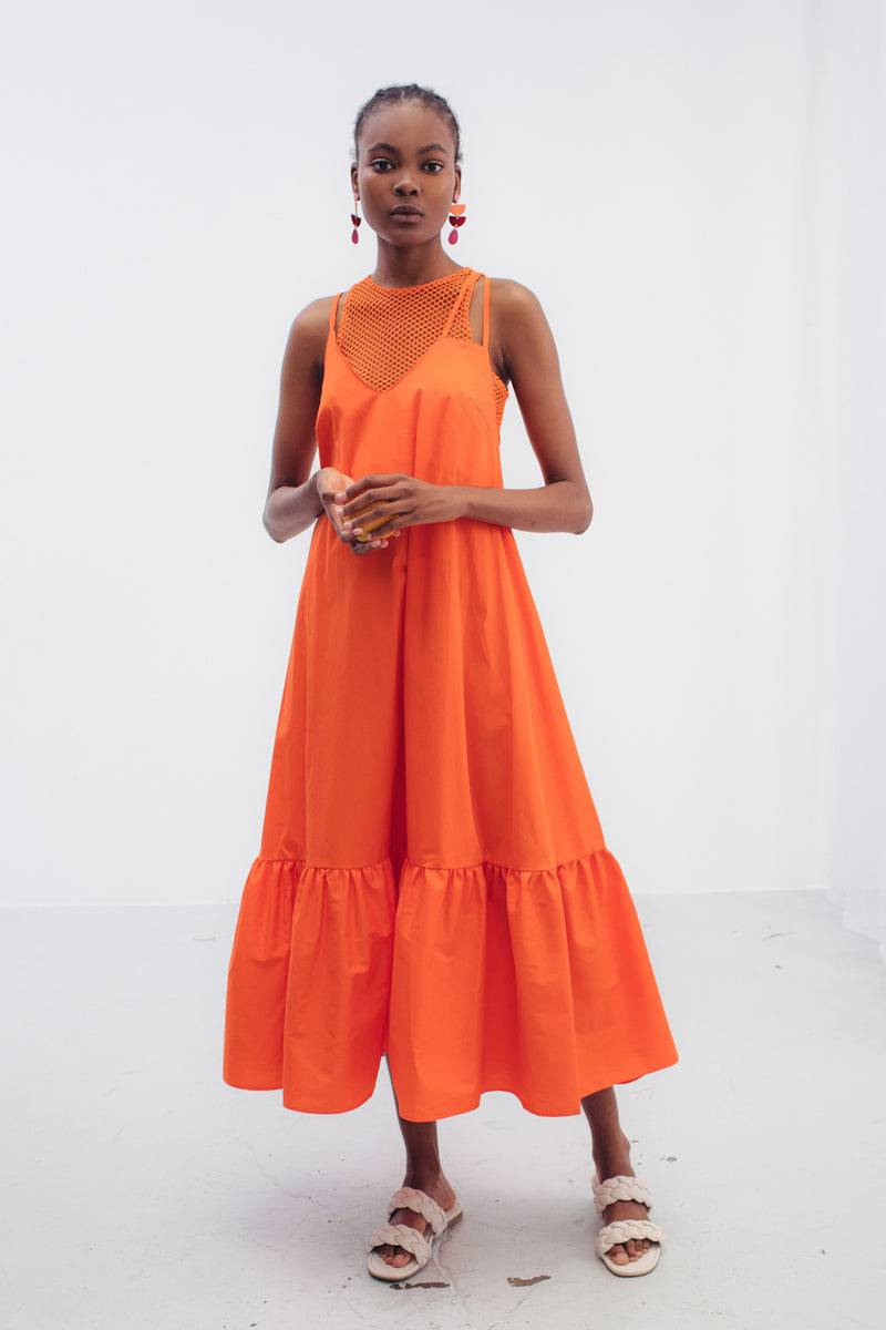 Mykke Hofmann Popeline-Kleid Kara aus Bio-Baumwolle Tiefpreis