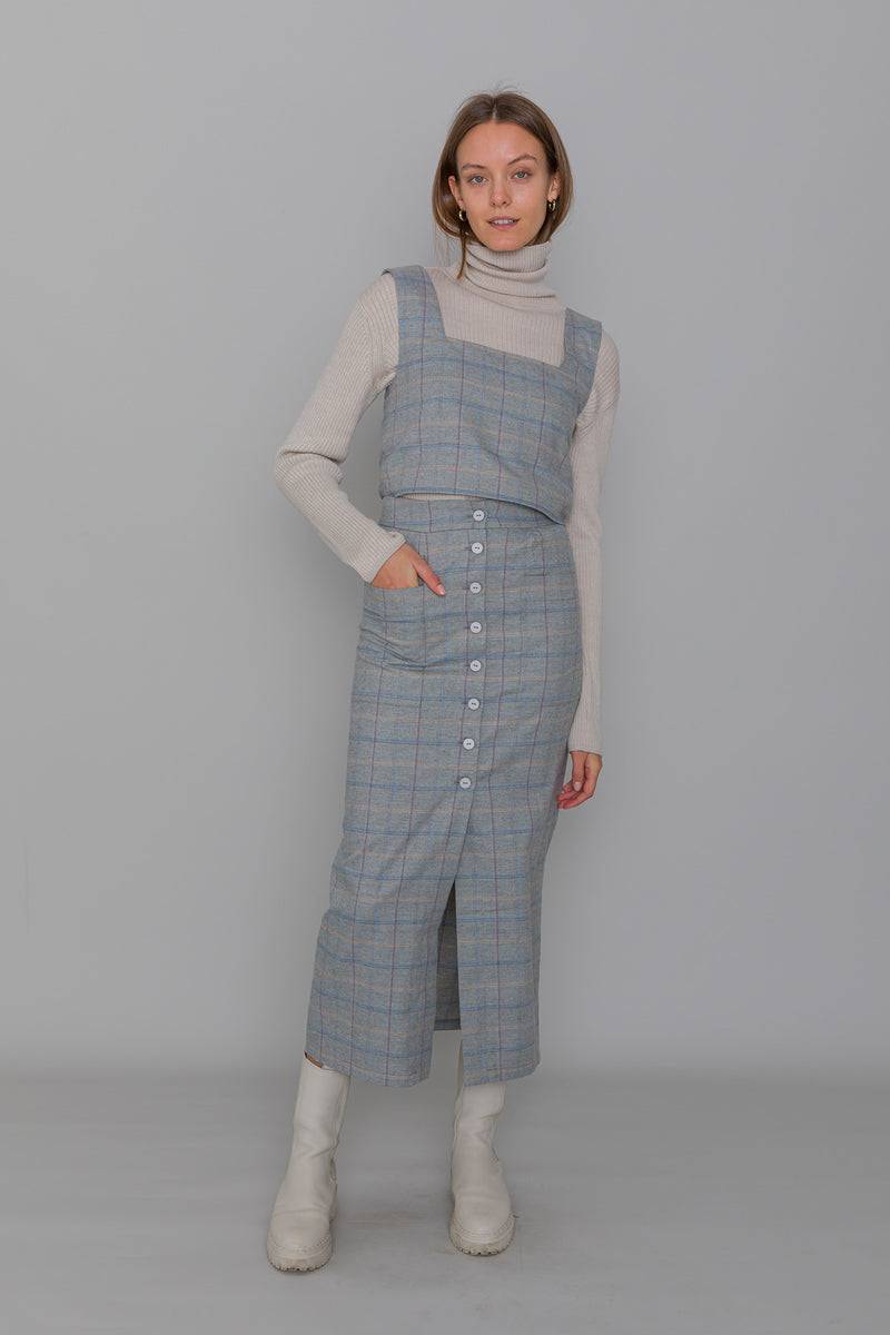Mykke Hofmann Rock Ruth aus Bio Flanell Baumwolle Wochenangebot