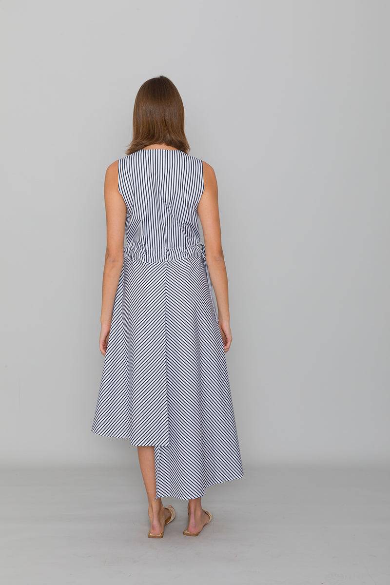 Mykke Hofmann Kleid Kaye aus Bio-Baumwollpopeline Zeitbegrenzte Promotion