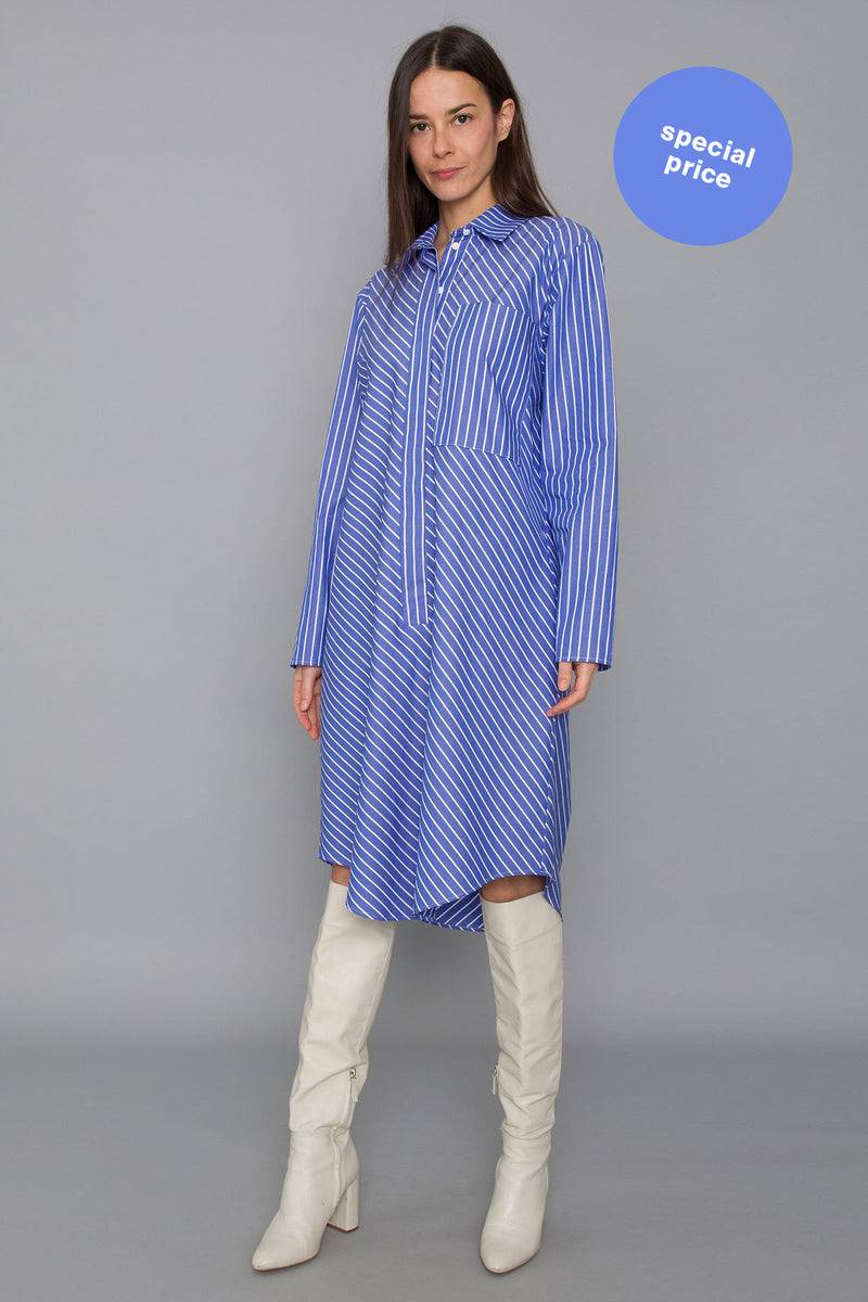 Mykke Hofmann Bio-Baumwoll-Popeline-Kleid Keila Bis zu 50% Rabatt