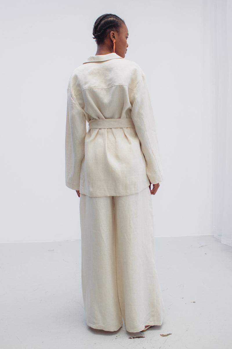 Mykke Hofmann Leinenjacke Lotta 50% Rabatt mit kostenlosem Versand