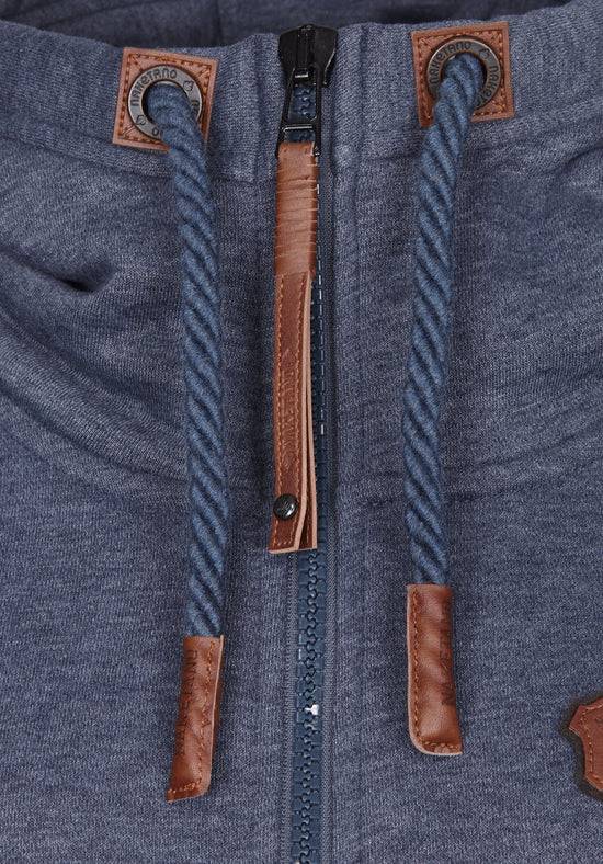 ﻿Naketano Brazzo - Indigo Blue Melange Nur für heute
