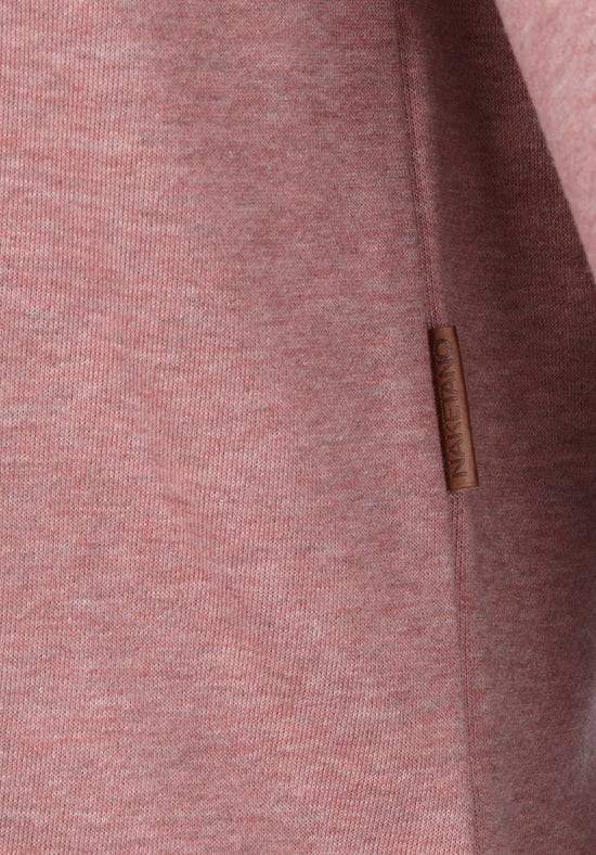 Naketano Krokettenhorst - Schmutzmuschi Pink Melange Super Rabatt