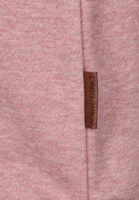 Naketano Deine Muttaaa - Schmutzmuschi Pink Melange 50% Rabatt mit kostenlosem Versand