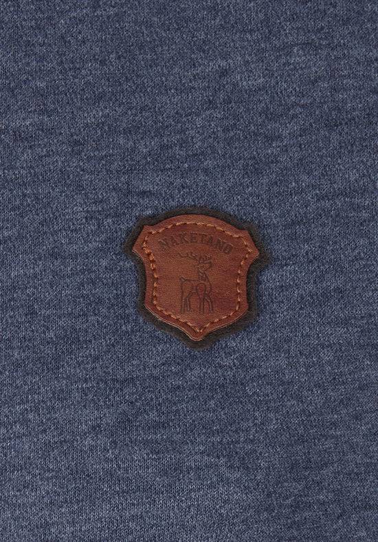 Naketano Krokettenhorst - Indigo Blue Melange Speichern exportieren