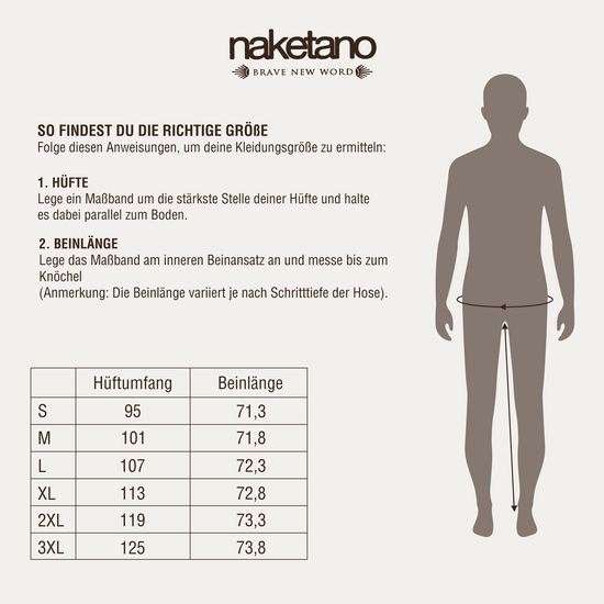 Naketano Schnellbumser 2.0 - Grey Melange Osterangebot