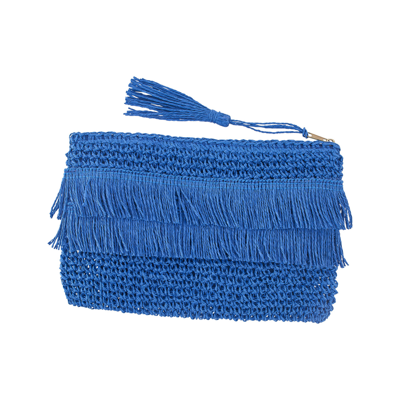 Nitzsche Accessoires Dekorative Clutch mit Fransen Dekor und Quaste 50% Rabatt für begrenzte Zeit