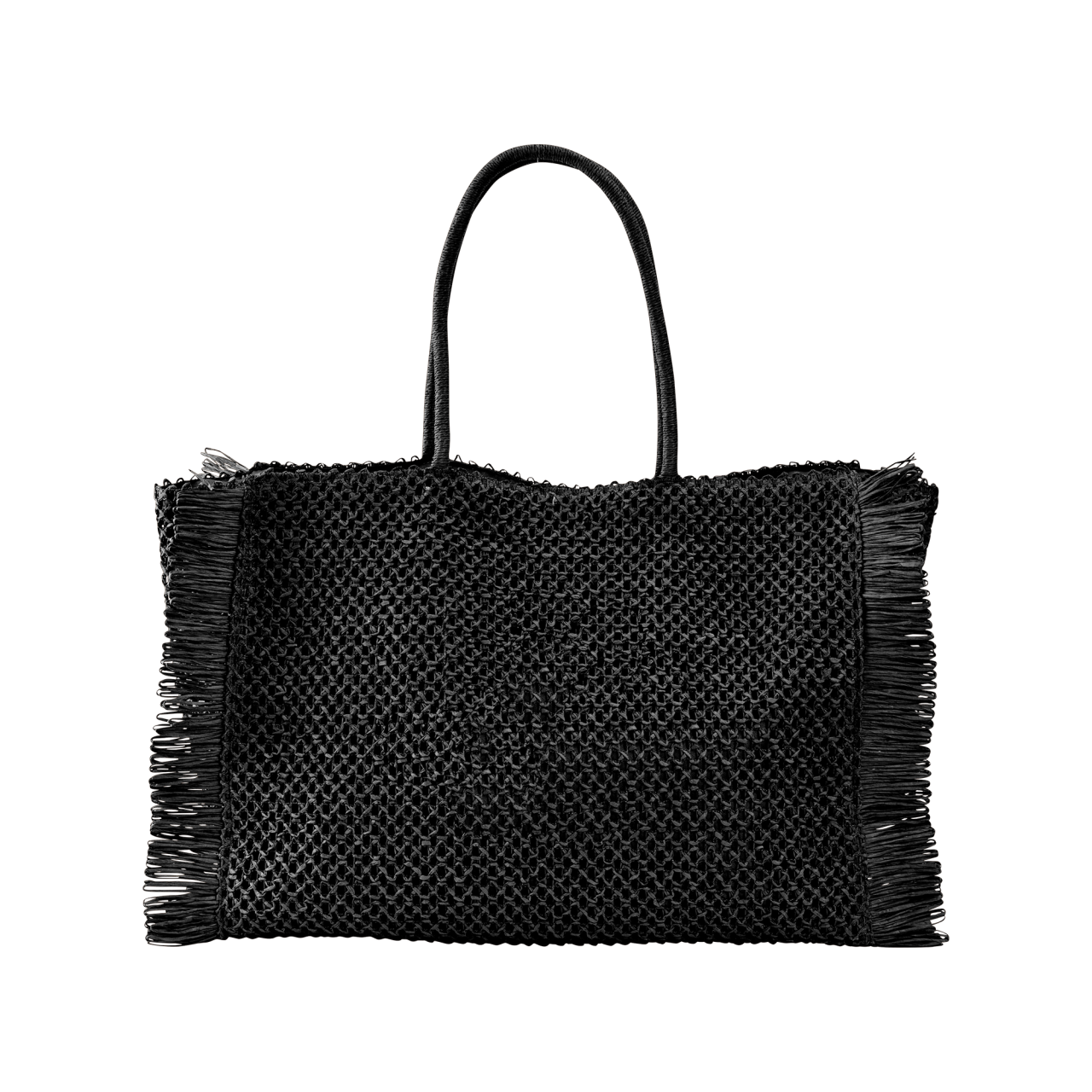 Nitzsche Accessoires Strohshopper mit Fransenverzierung Günstig kaufen