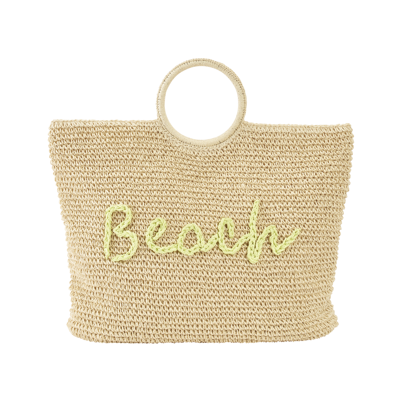 Nitzsche Accessoires Damenshopper mit Beach Aufschrift Großer Ausverkauf