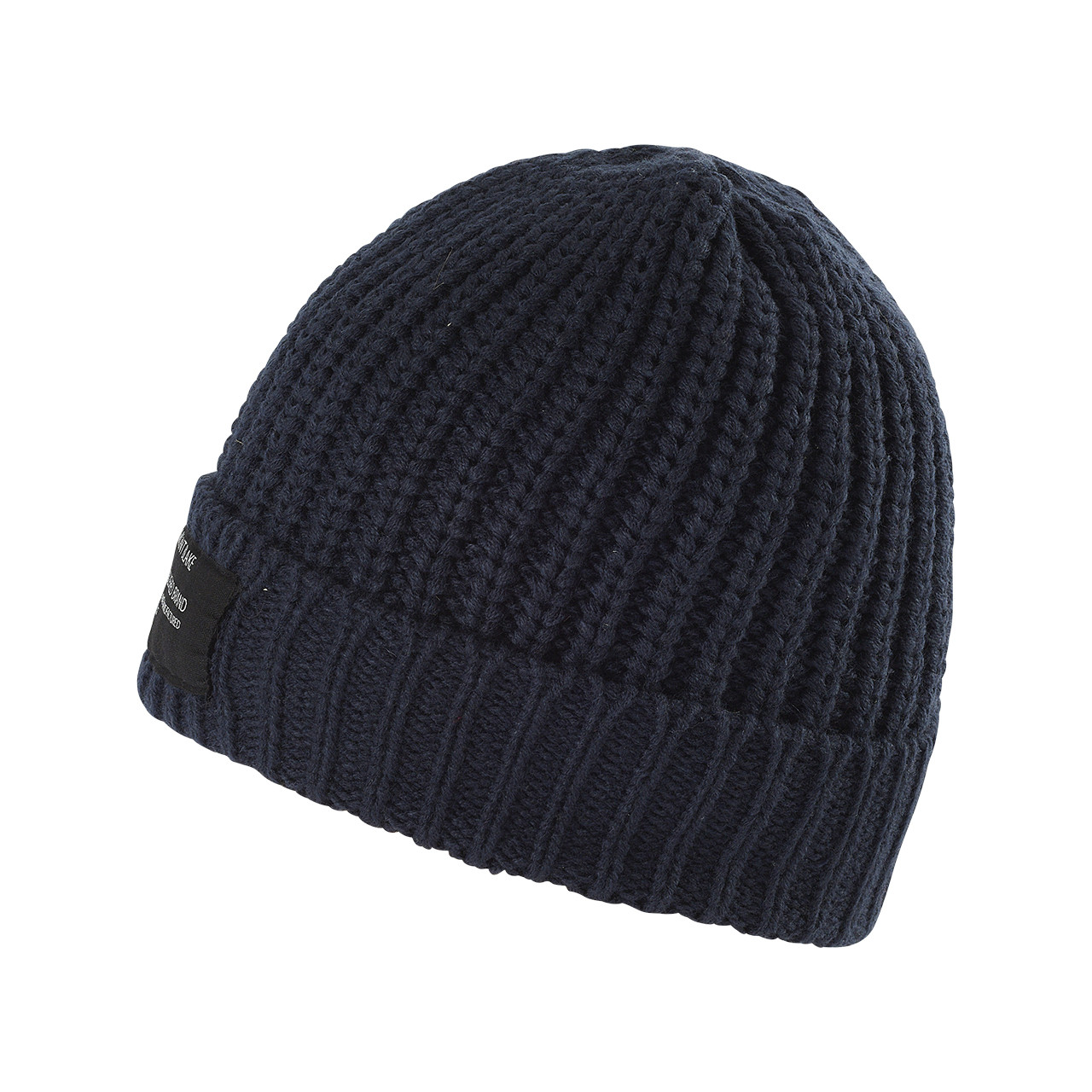Nitzsche Accessoires Lässige Herren Strickmütze mit NF Label Bis zu 60% Rabatt