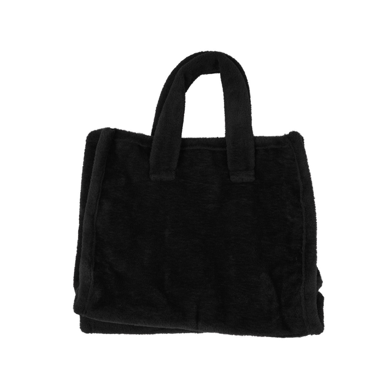 Nitzsche Accessoires Einfarbige Tasche aus Kunstfell Osterangebot