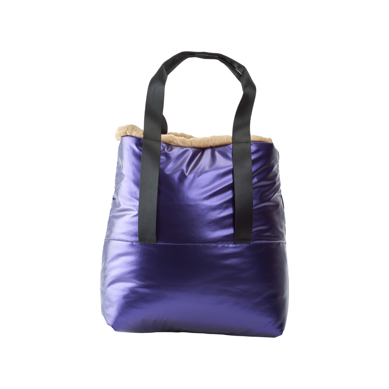 Nitzsche Accessoires Handtasche für Damen mit Plüsch-Außenseite Blitzangebot
