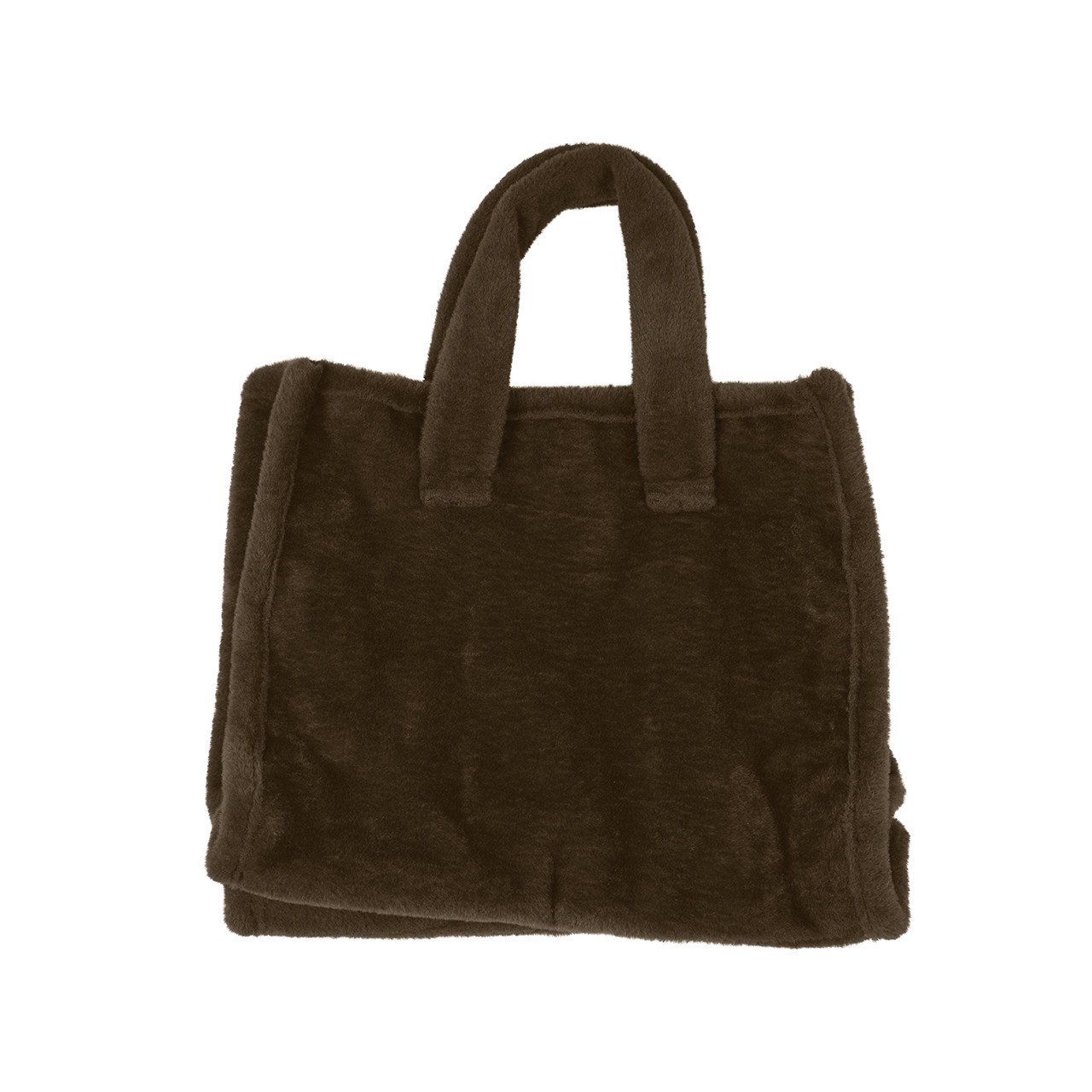 Nitzsche Accessoires Einfarbige Tasche aus Kunstfell Nur für heute