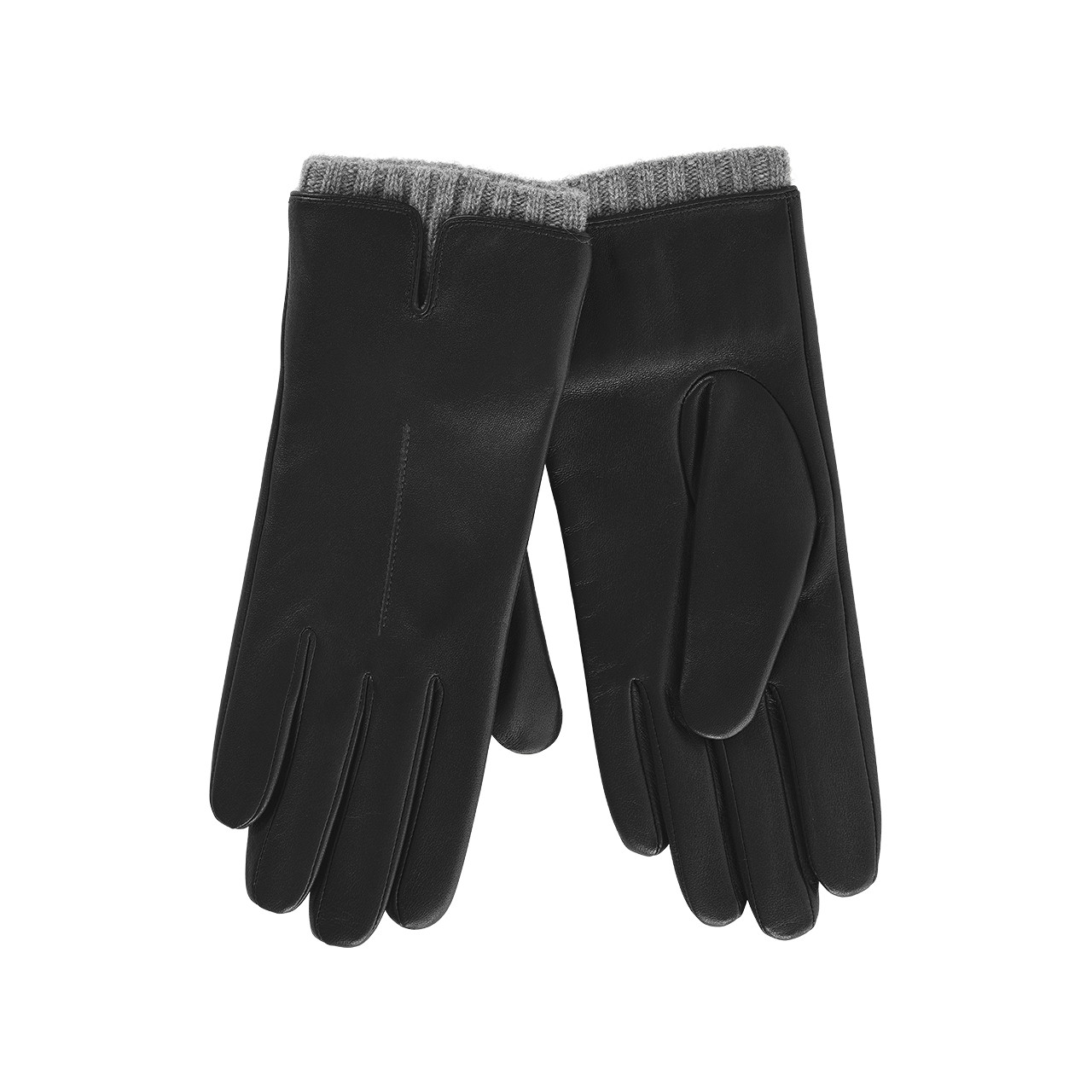 Nitzsche Accessoires Smartphone Glattleder Handschuh für Damen mit Stulpe Super Sparpreis
