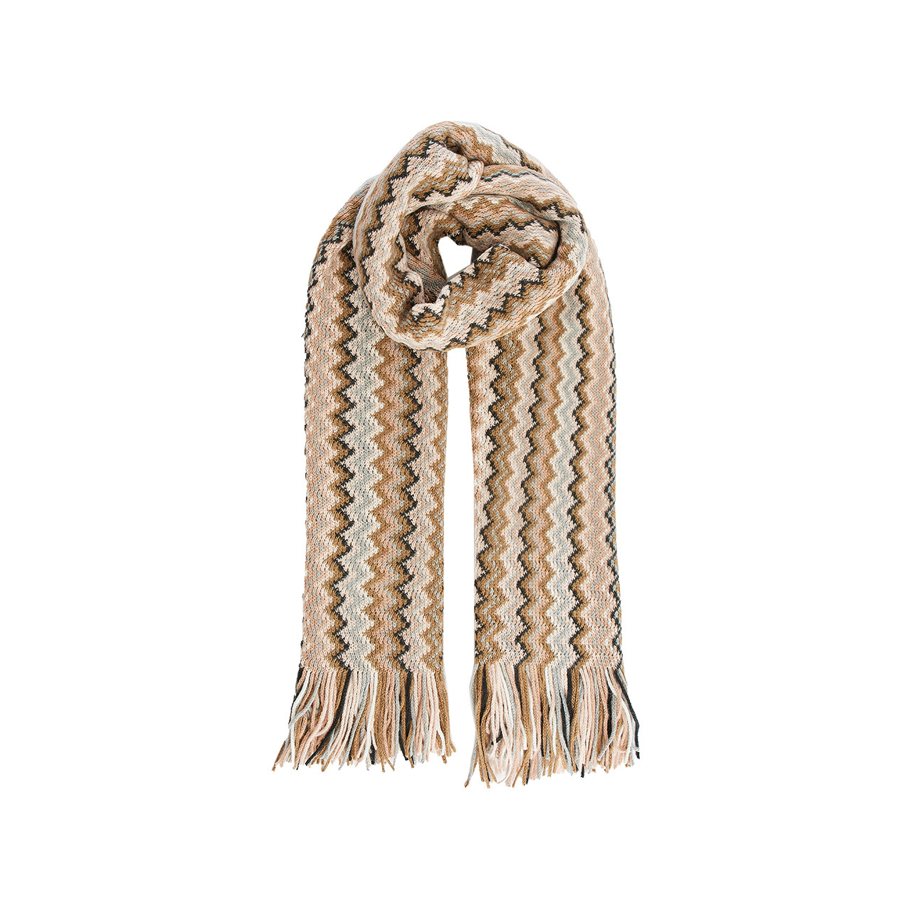 Nitzsche Accessoires Strickschal im Streifendesign für Damen Fabrikpreis