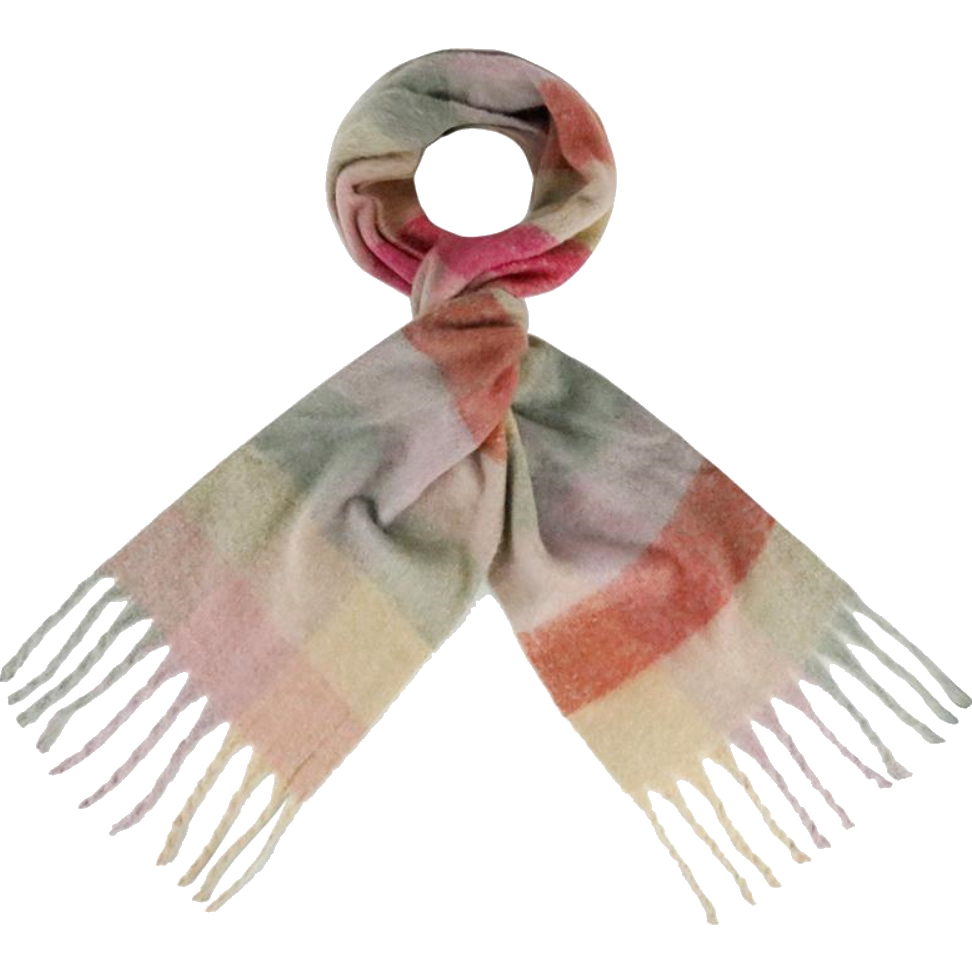Nitzsche Accessoires Gemusterter Damenschal mit Fransen Letzte 2 Tage