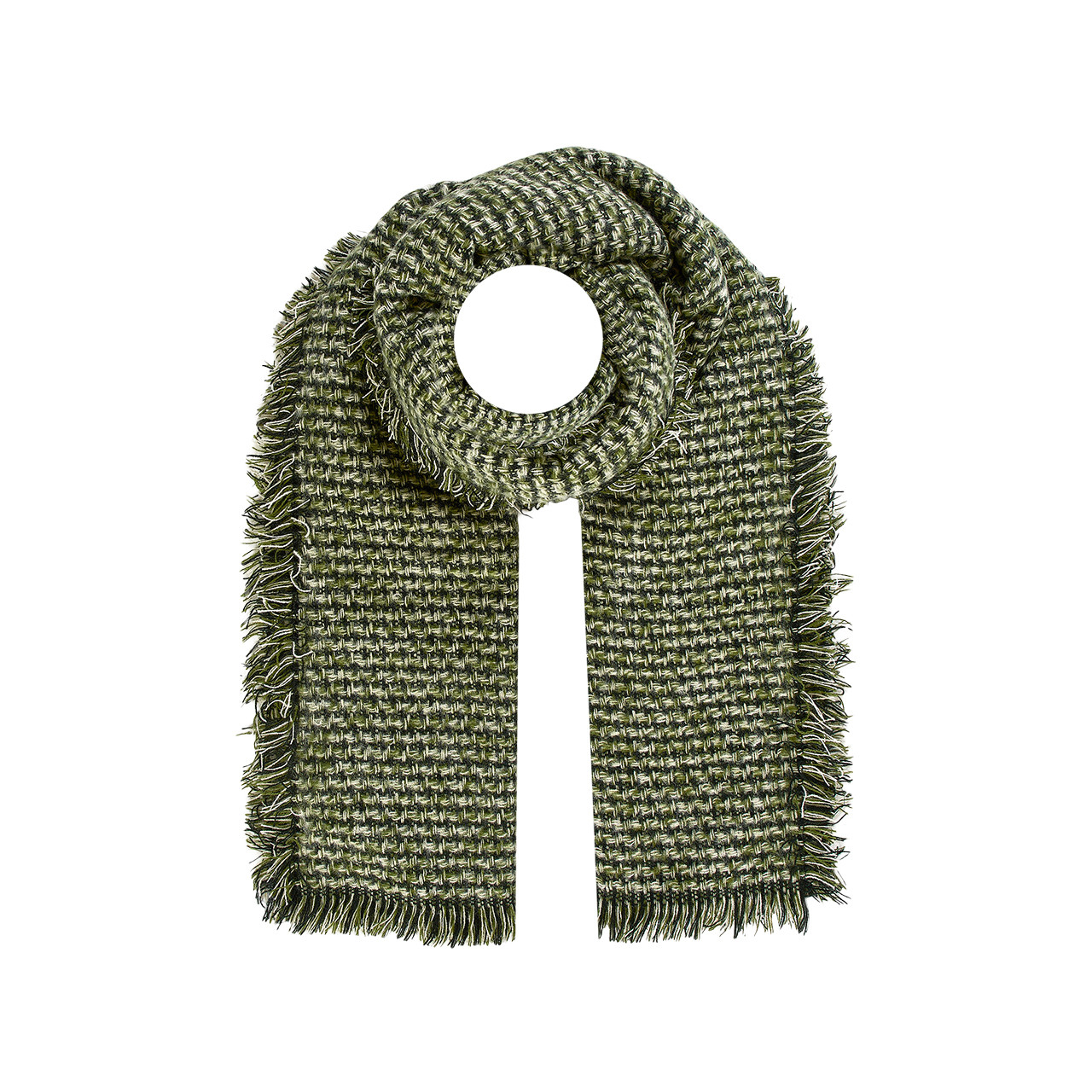 Nitzsche Accessoires Schal für Damen mit seitlichen Fransen Nur noch ein Tag übrig