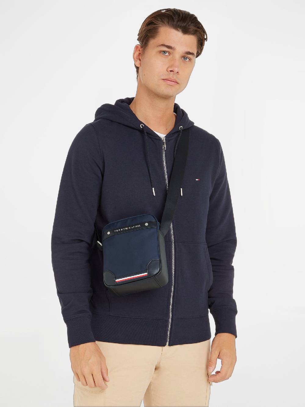 Tommy Hilfiger Central Mini Reporter Tasche Kostenloser Versand